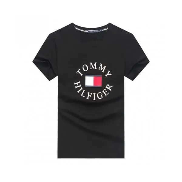 [토미]Tommy 2020 Mens Logo Silket Short Sleeved Tshi… - 1