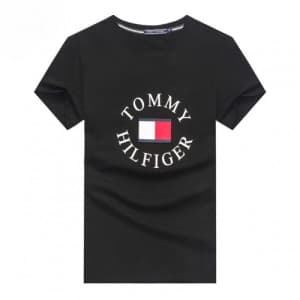 [토미]Tommy 2020 Mens Logo Silket Short Sleeved Tshi…