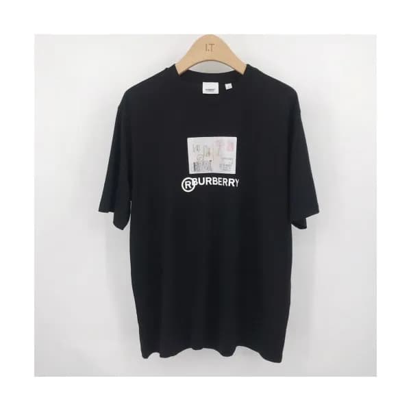 [버버리]Burberry 2020 Mm/Wm Logo Cotton Short Sleeved… - 1