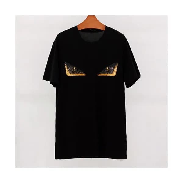 [펜디]Fendi 2020 Mens Logo Casual Short Sleeved Tshi… - 1