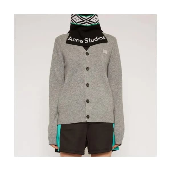 Acne Studios Mens Wool Cardigan - 아크네 스튜디오 남성 울 가디… - 1