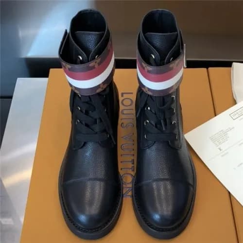 Louis Vuitton 2020 Women's Leather Ankle Boots… - 1