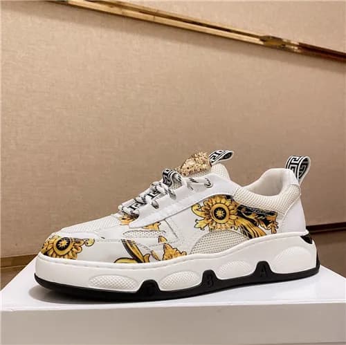 Versace 2020 Men's Leather Sneakers - 베르사체 202… - 1