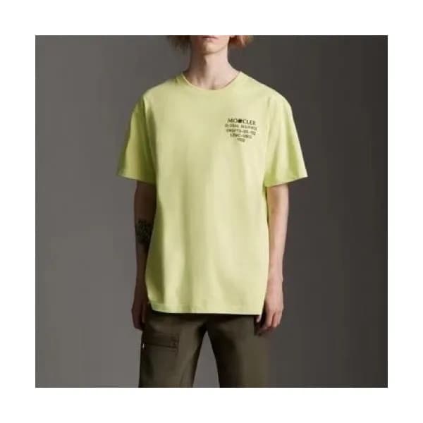[매장판]Moncler 2020 Mens Logo Crew-neck Short Sleeve… - 1