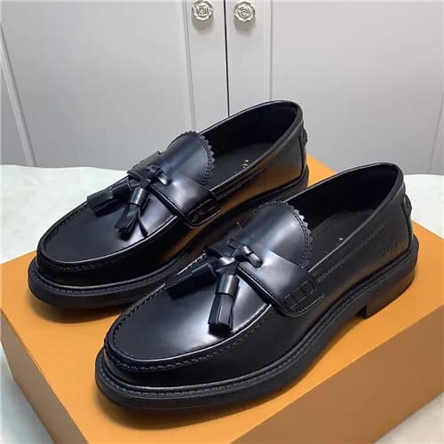 Louis Vuitton 2021 Men's Leather Loafer - 루이비통… - 1