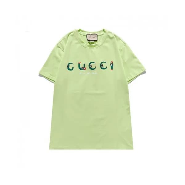 [매장판]Gucci 2021 Mm/Wm Logo Short Sleeved Tshirts -… - 1