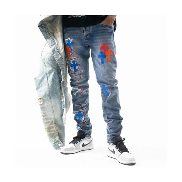 [크롬하츠]Chrom Hearts 2021 Mens Casual Denim Jeans - … - 1