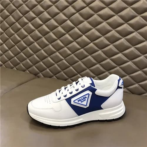 Prada 2021 Men's Leather Sneakers,PRAS0785 - 프… - 1