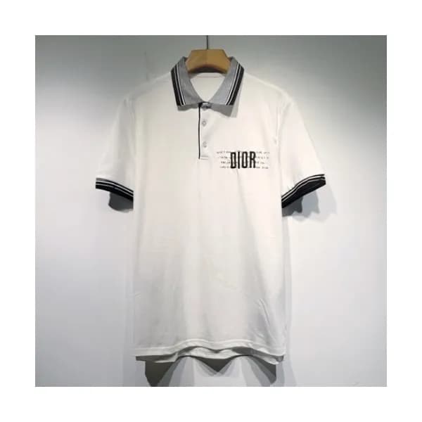 Dior Mm/Wm Casual Crew-neck Short Sleeved Tshirts… - 1