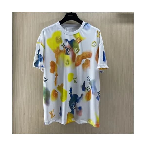 Louis vuitton Mm/Wm Logo Short Sleeved Tshirts Wh… - 1
