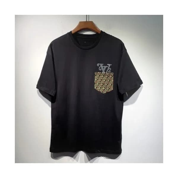 Louis vuitton Mm/Wm Logo Short Sleeved Tshirts Bl… - 1