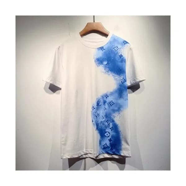 Louis vuitton Mm/Wm Logo Short Sleeved Tshirts Wh… - 1