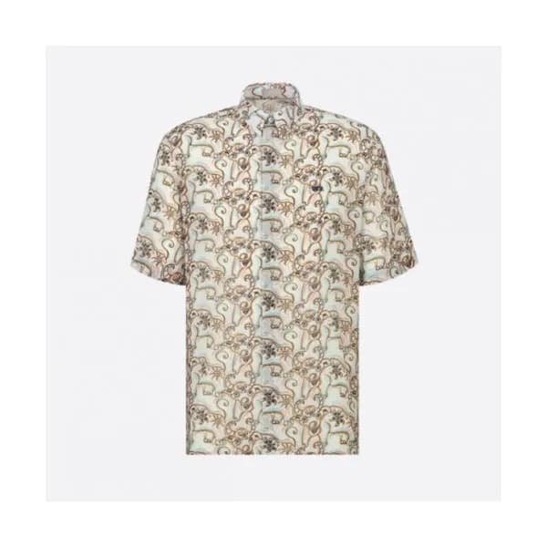 Dior Mm/Wm Casual Crew-neck Short Sleeved Tshirts… - 1