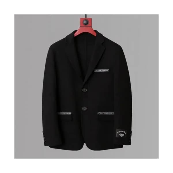 Dior Mens Business Suit Jackets Black - 디올 2021 남성… - 1