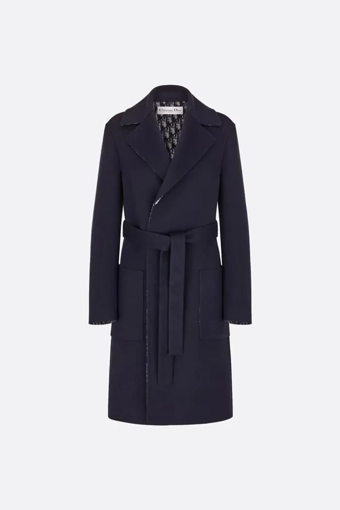 디올 여성 벨트 양면 코트 - Dior Womens Belt Coats - di546x - 1