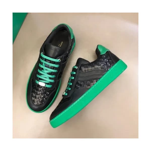 보테가베네타 남성 레더 스니커즈 Size(240 - 270) 블랙 - Bottega Ven… - 1