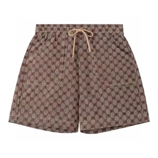 발렌시아가 남성 캐쥬얼 카멜 반바지 - Mens Camel Half-pants - bal0… - 1