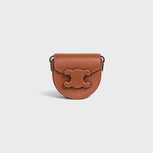셀린느 여성 Cuir Besace 카멜 미니백 - Celine Womens Camel Mi… - 1