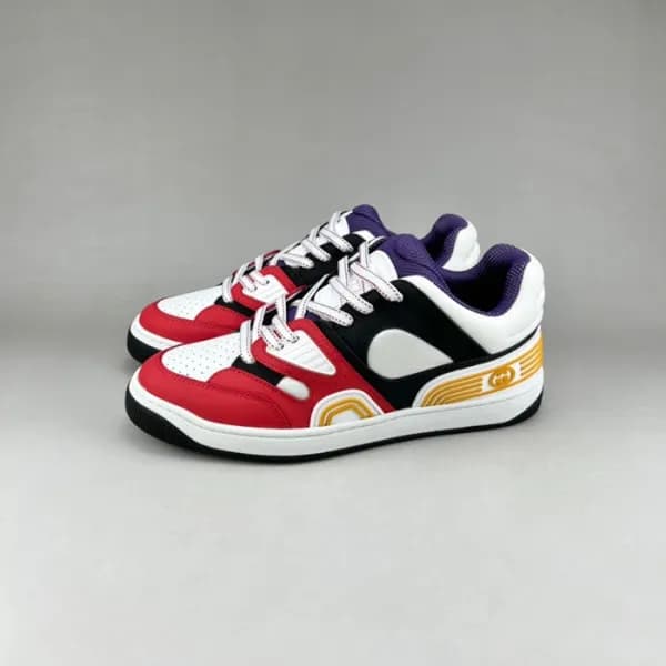 구찌 남/녀 클래식 레드 스니커즈- Unisex Red Sneakers - guc04962… - 1