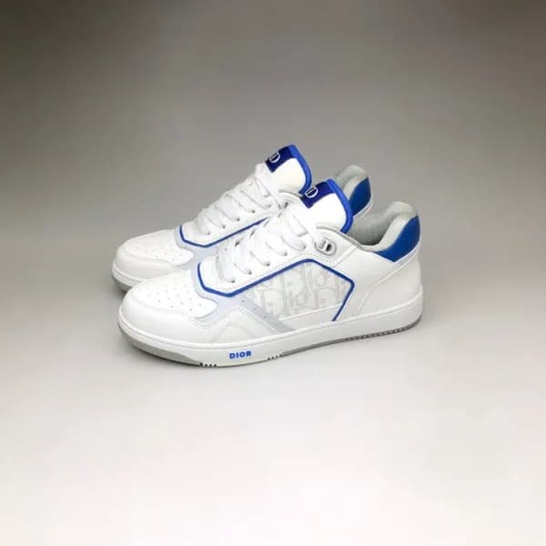 디올 남/녀 캐쥬얼 화이트 스니커즈 - Unisex White Sneakers - dio0… - 1
