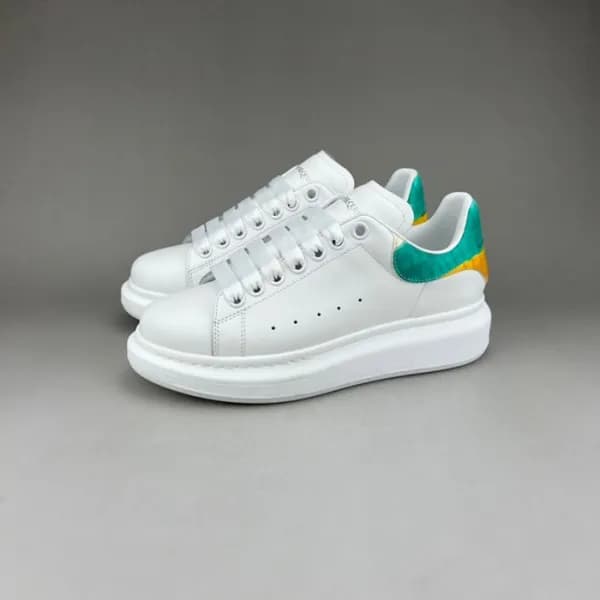 알렉산더맥퀸 남/녀 그린탭 스니커즈 - Unisex Green Sneakers - alx0… - 1
