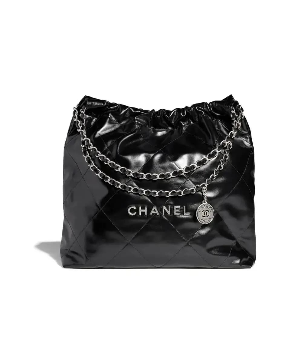 샤넬 여성 트렌디 블랙 22백 - Chanel Womens Black 22Bag - ch1… - 1
