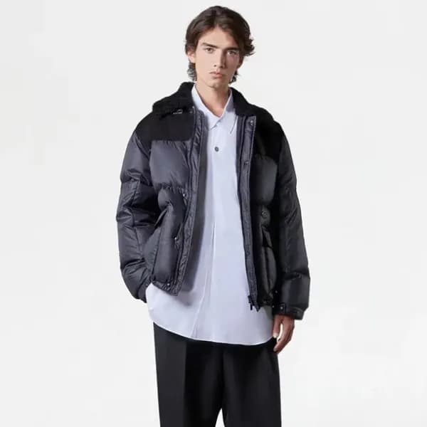 톰포드 남성 블랙 구스다운 패딩 - Tom Ford Mens Black Padding - … - 1