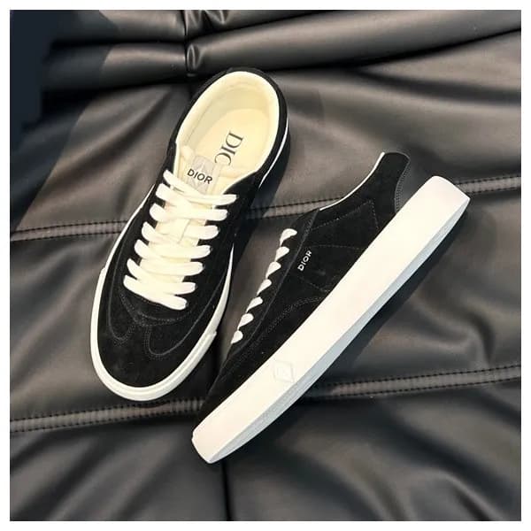 디올 남성 블랙 스니커즈 - Dior Mens Black Sneakers - di450x - 1