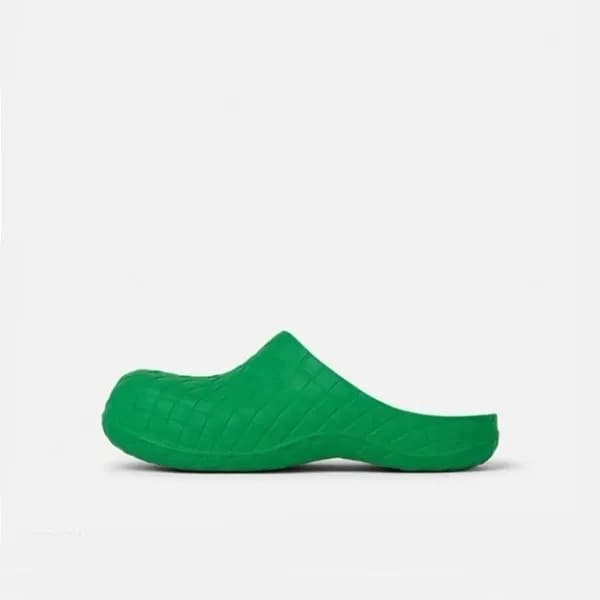 보테가베네타 남/녀 그린 슬리퍼 - Bottega veneta Unisex Green Sl… - 1