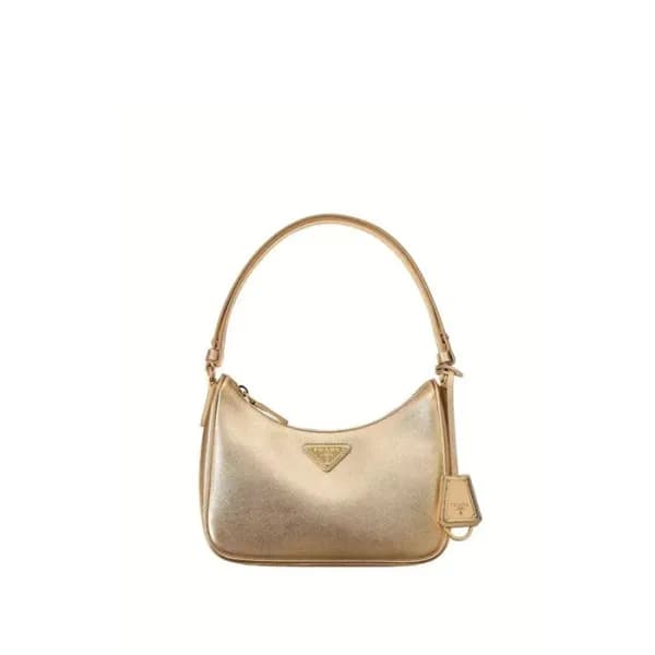 프라다 여성 골드 호보백 - Prada Womens Gold Hobo Bag - pr870… - 1