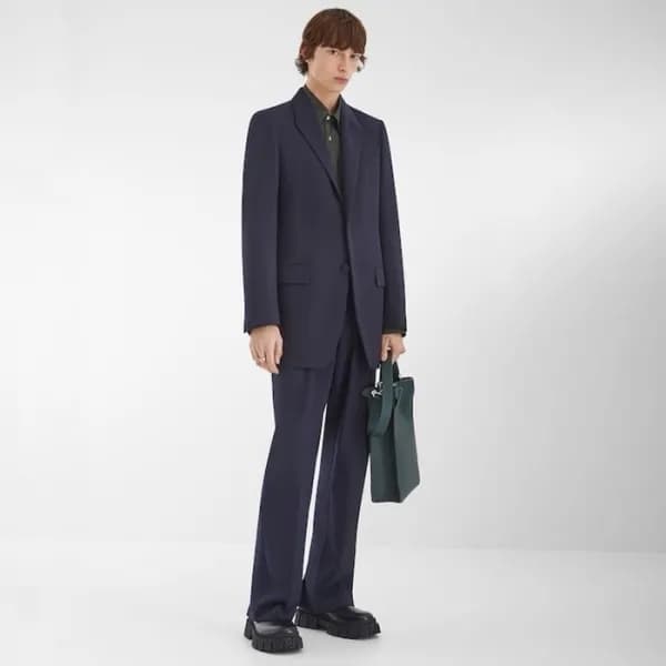펜디 남성 가죽 앵클 부츠 - Fendi Mens Black Boots - sh16x - 1