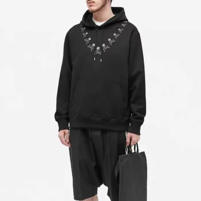 마스터마인드 남성 블랙 후드티 - Mastermind Mens Black Hoodie - …