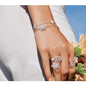 그라프 여성 화이트 골드 팔찌 - Graff Womens White-gold Bangle …
