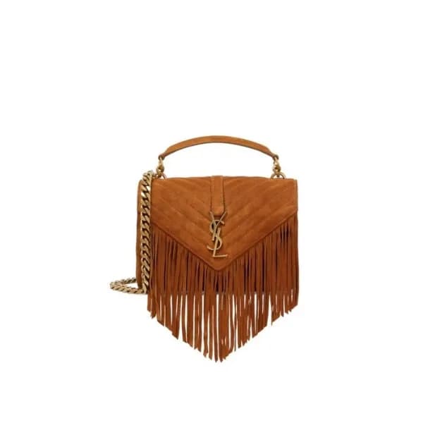 입생로랑 여성 카멜 퀄티드 백 - Saint Laurent Womens Camel Coll… - 1
