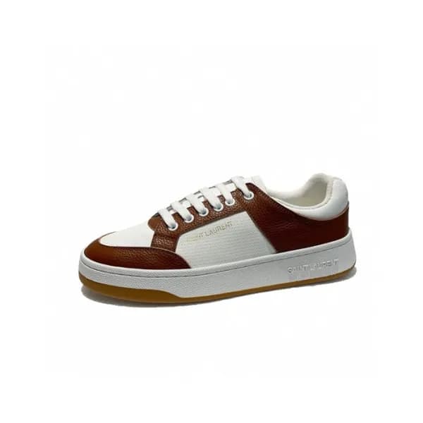 입생로랑 남/녀 브라운 스니커즈 - Saint Laurent Unisex Brown Sne… - 1