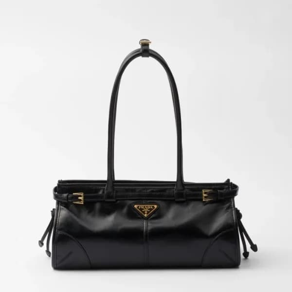 프라다 여성 블랙 토트백 - Prada Womens Black Tote Bag - prb9… - 1