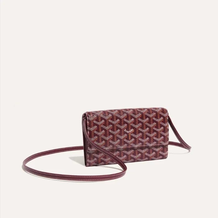 고야드 여성 버건디 바렌 3 - Goyard Womens Varenne Wallets - … - 1