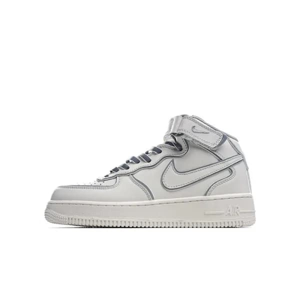 나이키 남/녀 그레이 하이탑 스니커즈 - Nike Air Force 1 Unisex Sne… - 1
