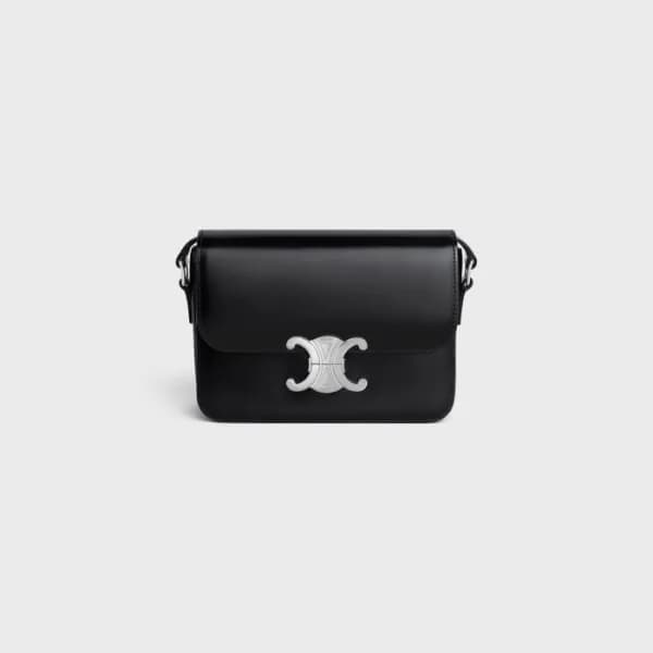 셀린느 여성 블랙 트리오페 트리옹프 틴 - Celine Womens Triomphe Tin… - 1