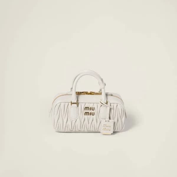 미우미우 여성 아르카디 마테라쎄 백 - Miumiu Womens Arcadie Matela… - 1