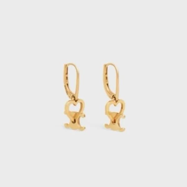 셀린느 여성 골드 이어링 - Celine Womens Gold Earring - acc19… - 1