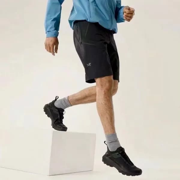 아크테릭스 남성 블랙 반바지 - Arcteryx Mens Black Dry Short - … - 1