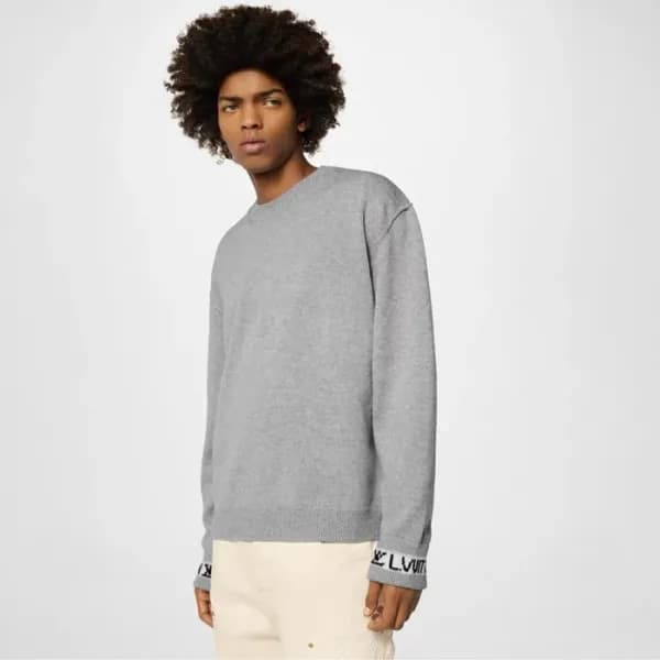 루이비통 남성 라운드 스웨터 - Louis vuitton Mens Round Sweater… - 1
