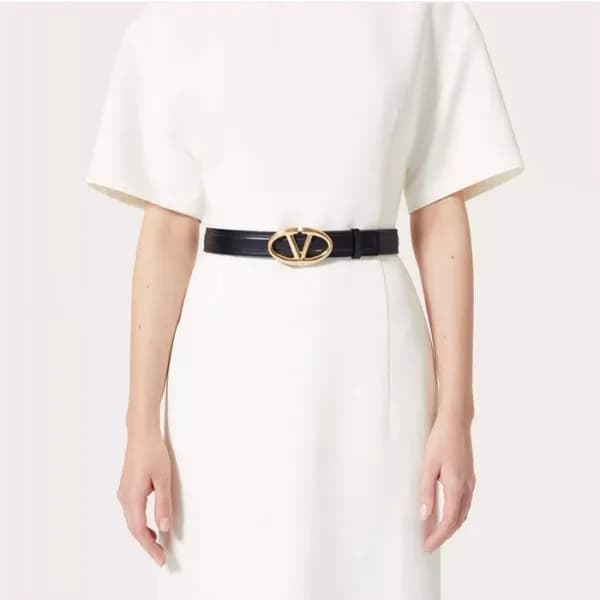 발렌티노 여성 브이 로고 벨트 - Valentino Womens Vlogo Signatur… - 1