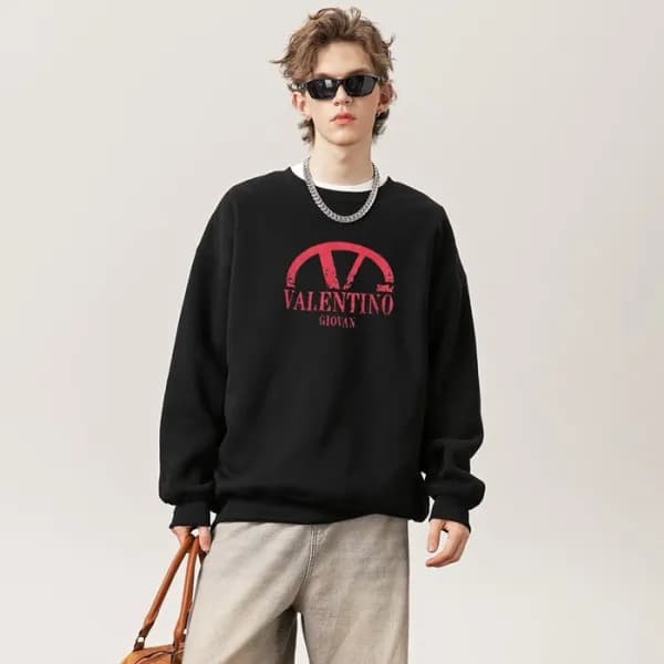발렌티노 남성 베이직 맨투맨 - Valentino Mens Basic Tshirt - va… - 1