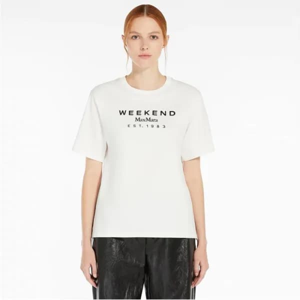 막스마라 여성 크루넥 반팔티 - Maxmara Womens Round Tshirt - ma… - 1