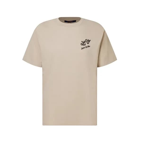 루이비통 남성 라운드 반팔 티셔츠 - Louis vuitton Mens Round Tshi… - 1