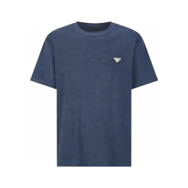 프라다 남성 라운드 반팔티 - Prada Mens Round Tshirt - prc5530… - 1