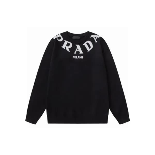 프라다 남성 라운드 스웨터 - Prada Mens Round Sweater - prc593… - 1