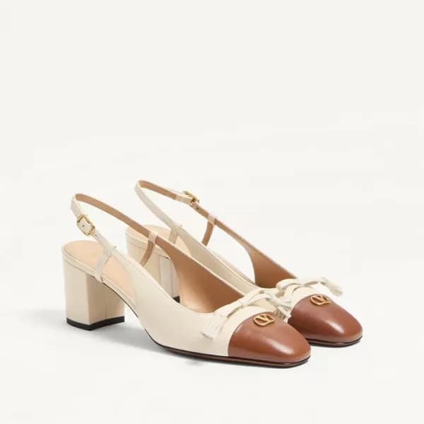 발렌티노 여성 발레 뒤 루아 슬링백 발레리나 - Valentino Womens Valet … - 1